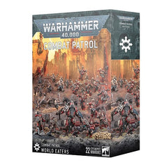 Release Date May 10th, 2025
This box contains 22 plastic miniatures. It is an excellent way to immediately start playing Warhammer.
This set includes the following multipart plastic miniatures:
– 1x Daemon Prince
– 1x Master of Executions
– 10x Khorne Berzerkers
– 10x Jakhals
This kit comprises 358 plastic components, 1x Citadel 60mm Round Base, 2x Citadel 40mm Round Bases, 10x Citadel 28.5mm Round Bases, and 10x Citadel 32mm Round Bases. This set also includes 2x World Eaters transfer sheets, each contai