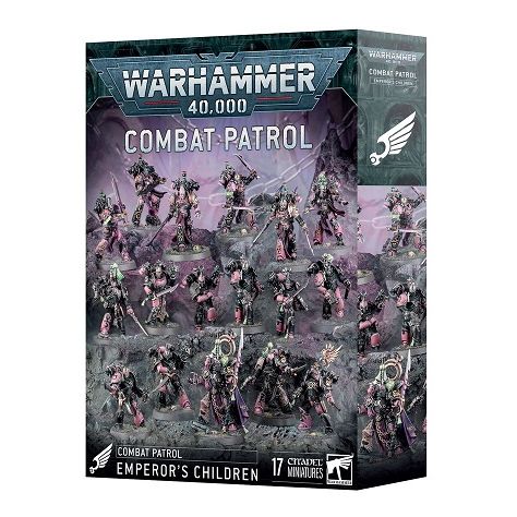 Release Date May 10th, 2025
This set includes the following multipart plastic miniatures:
– 1x Lord Exultant
– 6x Flawless Blades
– 10x Infractors (which can alternatively be built as Tormentors)
This kit comprises 283 plastic components, 7x Citadel 40mm Round Bases, and 10x Citadel 32mm Round Bases.
These miniatures require assembly and are supplied unpainted – we recommend using Citadel Plastic Glue and Citadel Colour paints.