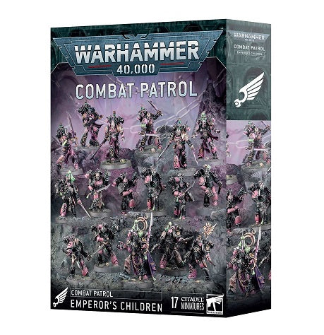 Release Date May 10th, 2025
This set includes the following multipart plastic miniatures:
– 1x Lord Exultant
– 6x Flawless Blades
– 10x Infractors (which can alternatively be built as Tormentors)
This kit comprises 283 plastic components, 7x Citadel 40mm Round Bases, and 10x Citadel 32mm Round Bases.
These miniatures require assembly and are supplied unpainted – we recommend using Citadel Plastic Glue and Citadel Colour paints.