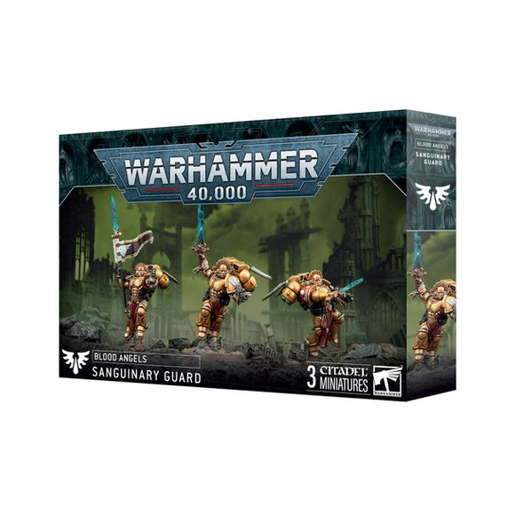 This kit contains 60 plastic components, 3x Citadel 40mm Round Bases, and 1x Blood Angels Primaris Transfers Sheet, featuring 540 high-quality waterslide decals.