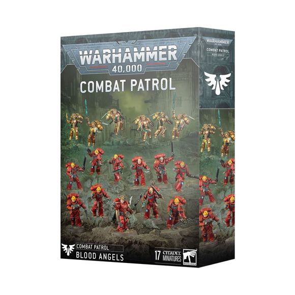 This set includes the following multipart plastic Citadel miniatures:
– 1x Blood Angels Captain
– 6x Sanguinary Guard
– 10x Assault Intercessors
– 2x Blood Angels Upgrades
This set also includes a Blood Angels Transfer Sheet containing 540 high-quality waterslide transfers for you to add even more individual flavour to your miniatures.
This kit contains 495 plastic components, 7x Citadel 40mm Round Bases, and 10x Citadel 32mm Round Bases. These miniatures are supplied unpainted and require assembly – we