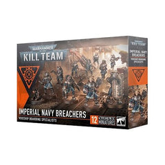 This multipart plastic kit builds a squad of 10 Imperial Navy Breachers, 1 C.A.T Unit and 1 Gheistskull. This kit contains 153 plastic components, 38 double-sided Imperial Navy Breachers tokens, 10x Citadel 25mm Round Bases, and 2x Citadel 28mm Round Bases.
These miniatures are supplied unpainted and require assembly – we recommend using Citadel Plastic Glue and Citadel Colour paints.