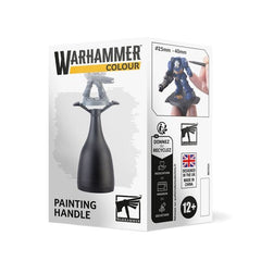 Release date 4/4/2026
Painting handle to hold your miniatures while you paint. This handle can hold round and square bases from 25mm to 40mm.