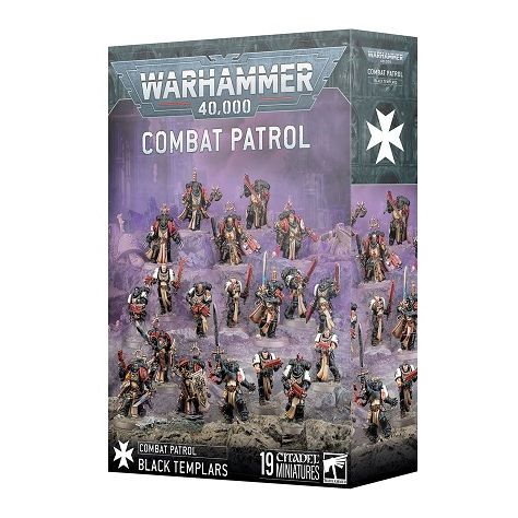 Release Date 8/09/2025
This boxed set builds 19 multipart plastic Black Templars miniatures:
– 1x Emperor's Champion
– 3x Bladeguard Veterans
– 5x Sword Brethren
– 10x Crusaders
This kit comprises 468 plastic components, 10x Citadel 40mm Round Bases, 4x Citadel 28mm Round Bases, 6x Citadel 32mm Round Bases, and 2x Black Templars Upgrades Transfer Sheets, each containing 240 high-quality waterslide transfers to decorate your miniatures.
These miniatures require assembly and are supplied unpainted – we recomm