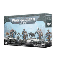 This multipart plastic kit builds three Wolf Guard Headtakers and three Hunting Wolves. This kit comprises 65 plastic components, 3x Citadel 40mm Round Bases, 3x Citadel 60mm by 35mm Oval Bases, and 1x Space Wolves Army Set Transfer Sheet containing 419 high-quality waterslide transfers to decorate your miniatures.
These miniatures require assembly and are supplied unpainted – we recommend using Citadel Plastic Glue and Citadel Colour paints.