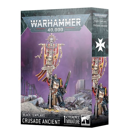 Release Date 8/09
This multipart plastic kit builds one Crusade Ancient. This kit comprises 16 plastic components and 1x Citadel 40mm Round Base. This miniature requires assembly and is supplied unpainted – we recommend using Citadel Plastic Glue and Citadel Colour paints.