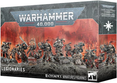 This multipart plastic kit builds 10 Legionaries. This kit comprises 172 plastic components and 10x Citadel 32mm Round Bases. These miniatures require assembly and are supplied unpainted – we recommend using Citadel Plastic Glue and Citadel Colour paints.