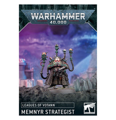 This multipart plastic kit builds one Memnyr Strategist. This kit comprises 13 plastic components, and 1x Citadel 32mm Round Base. This miniature requires assembly and is supplied unpainted – we recommend using Citadel Plastic Glue and Citadel Colour paints.