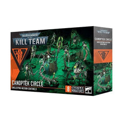 Release date 11/22
This multipart plastic kit builds eight Canoptek Circle miniatures. This kit comprises 70 plastic components, 3x Citadel 50mm Round Bases, and 5x Citadel 28.5mm Round Bases. These miniatures require assembly and are supplied unpainted – we recommend using Citadel Plastic Glue and Citadel Colour paints.