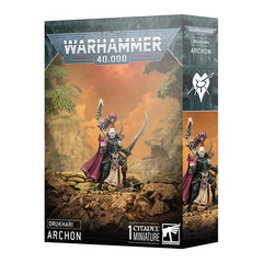 Release date 11/08
This multipart plastic kit builds one Archon. This kit comprises 23 plastic components and 1x Citadel 32mm Round Base. This miniature requires assembly and is supplied unpainted – we recommend using Citadel Plastic Glue and Citadel Colour paints.