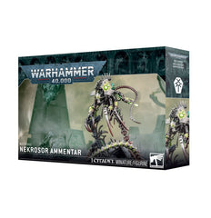 Release date 1/24/2026
This multipart plastic kit builds Nekrosor Ammentar. This kit comprises 29 plastic components and 1x Citadel 80mm Round Base. This miniature requires assembly and is supplied unpainted – we recommend using Citadel Plastic Glue and Citadel Colour paints.