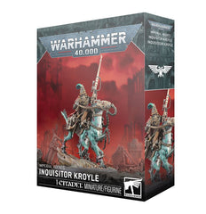 Release Date 5/9/2026
This multipart plastic kit builds Inquisitor Kroyle. Contents:
– 36 plastic components
– 1 Citadel 60mm Round Base
– 1 construction guide
This miniature requires assembly and is supplied unpainted. We recommend:
– Citadel Tools: Super Fine Detail Cutters
– Warhammer Colour Plastic Glue
– Citadel Colour paints