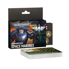 Release Date 10/03/2026
Keep your Warhammer 40,000 Space Marines rules organized with the Space Marines Command Pack. This gaming aid includes 96 reference cards and 24 double-sided tokens to help track army rules, stratagems, enhancements, and other key effects during play. It covers 15 Space Marines detachments and also includes a double-sided token reference card, making it a useful tabletop accessory for faster, easier rules management.
Contents:
– 15 Detachment rule cards
– 32 Enhancement cards
– 48 St