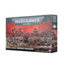 Release Date 7/11/2026
This boxed set builds 34 multipart plastic Chaos Space Marines miniatures:
– 1 Lord Discordant on Helstalker
– 2 Obliterators
– 1 Venomcrawler
– 10 Legionaries
– 20 Chaos Cultists
Contents:
– 338 plastic components
– 1 Citadel 120mm by 92mm Oval Base
– 2 Citadel 50mm Round Base
– 1 Citadel 100mm Round Base
– 10 Citadel 32mm Round Bases
– 20 Citadel 25mm Round Bases
– 1 Chaos Space Marines Infantry Transfer Sheet
– 4 construction guides
These miniatures require assembly and are supplie