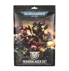 This set provides 16 full-colour, double-sided card terrain areas designed to look like the ruins of buildings, in 5 different sizes. These allow you to set up any of the recommended Warhammer 40,000 game layouts for either new or existing terrain, using the terrain rules.
Each 1.5mm thick terrain footprint has a high-quality, water-resistant finish that will help your miniatures stay in place when placed on top of them. Their two sides are designed to match the game boards you'll find in the Warhammer 40,