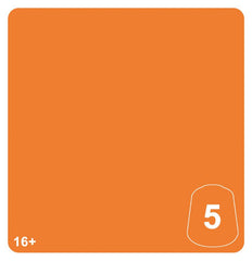 <p><strong>Warhammer Colour Tone Pro: Chotec Orange 5</strong> from Games Workshop is a premium acrylic miniature paint designed for smooth layering, precise highlights, and brilliant orange finishes. As the lightest shade in the coordinated five-tone Chotec Orange range, this vibrant paint is ideal for creating crisp edge highlights on Seraphon scales, fiery effects, armor panels, fantasy creatures, weapons, and detailed battlefield terrain. Its finely formulated pigmentation supports controlled blending,