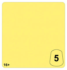 <p><strong>Warhammer Colour Tone Pro: Megaboss Yellow 5 Paint</strong> from Games Workshop is a premium acrylic miniature paint designed for smooth layering, precise highlights, and brilliant yellow finishes. As the lightest shade in the coordinated five-tone Megaboss Yellow range, this vibrant paint is ideal for creating crisp edge highlights on Orruk armor, Ork vehicles, weapons, banners, shields, and detailed battlefield accessories. Its finely formulated pigmentation supports controlled blending, glazin