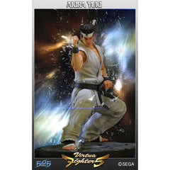 This statue has no edition number, and was a replacement and is in NEW and UNOPENED condition. First 4 Figures is proud to present Akira Yuki, the mascot character of Sega's long running Virtua Fighter series. Akira is standing at 1/6 scale, measuring 11" in height when crouched. Cast in high quality polystone and painted by hand, he is stood in his signature pose from Virtua Fighter 5.
