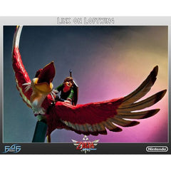 First 4 Figures The Legend of Zelda Skyward Sword Link auf Wolkenvogel Kunstharz-Statue