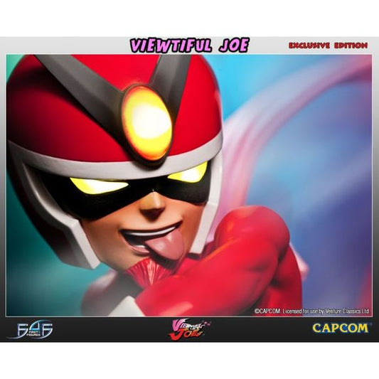 First 4 Figures Capcom All Stars Viewtiful Joe Exclusive Edition 13.5" Resin Statue