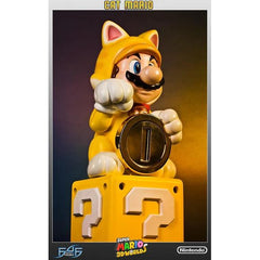 First 4 Figures Cat Mario Regular Edition Resin Statue