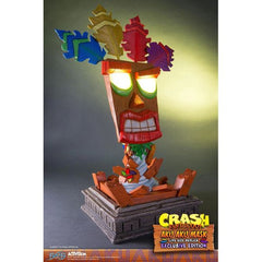 First 4 Figures Crash Bandicoot Aku Aku Mask Exklusive Edition 63,5 cm Resin-Statue