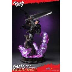 Estatua de resina de 28" First 4 Figures Berserk Guts Black Swordsman Edición Exclusiva