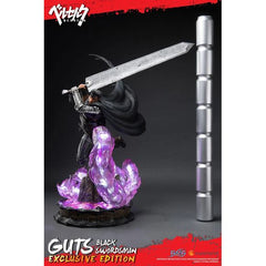 Estatua de resina de 28" First 4 Figures Berserk Guts Black Swordsman Edición Exclusiva