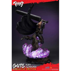 Estatua de resina de 28" First 4 Figures Berserk Guts Black Swordsman Edición Exclusiva