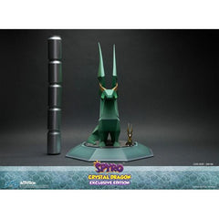 Estatua de resina de 22" de First 4 Figures Spyro Crystal Dragon Exclusive Edition