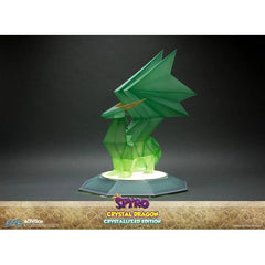 Estatua de resina Spyro Crystal Dragon Crystallized Edition de First 4 Figures de 22 pulgadas