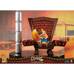 Estatua de resina First 4 Figures Conker's Bad Fur Day Conker Exclusive Edition de 45 cm