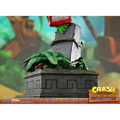 First 4 Figures Crash Bandicoot Mini Aku Aku Mask Exclusive Companion Edition 16" Resin Statue
