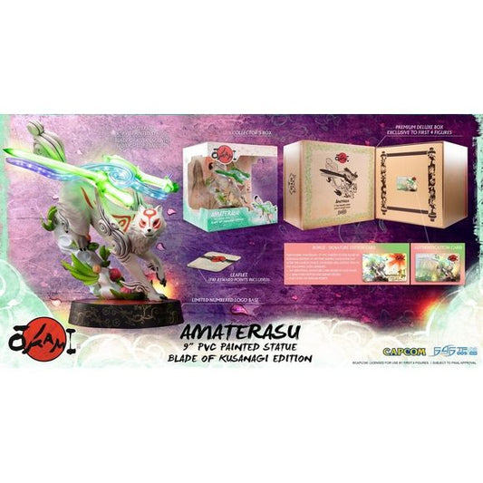 First 4 Figures Okami Amaterasu Blade of Kusanagi Collector's Edition PVC Statue