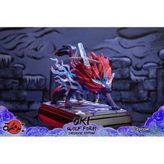 First 4 Figures Okami Oki Forma Lobo Edición Exclusiva Estatua de Resina de 35 cm