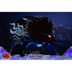 First 4 Figures Okami Oki Forma Lobo Edición Exclusiva Estatua de Resina de 35 cm