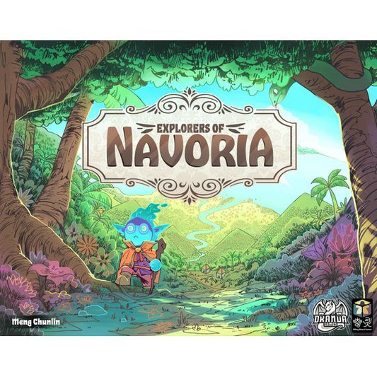 Explorers Of Navoria
In the magical land of Navoria, new and strange continents have emerged from the sea. The council of Navoria has decreed that the new continents must be explored, and you and a handful of other intrepid adventurers have answered the call... the stage is set for the adventure of a lifetime in Explorers of Navoria!
In Explorers of Navoria, you'll take action tokens from the bag and use them to draft Adventure cards into your tableau.
Adventure cards help you explore Navoria, buil