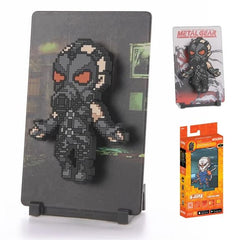 A psychic with mind-reading and telekinetic abilities, known for his eerie psychological warfare.
FiGGYZ are Pop Magnet Collectibles - pixel-art characters that snap magnetically onto display-ready backdrops.
Each one features:
A reversible metal display
Side A: Themed background related to the character
Side B: Classic Background, typically of the franchise
A magnetized figure raised off the surface using MagMounts™ for a 3D pop out feeling
Comes with a display base for shelves and a magnetic sticker fo