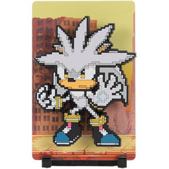 FiGGYZ Pixel Art - Sonic the Hedgehog (Modern): Silver