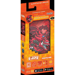 Figgyz Pixel Art - Yu-Gi-Oh!: Slifer the Sky Dragon