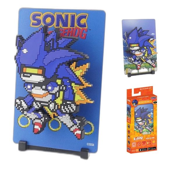 <p><strong>FiGGYZ Sonic the Hedgehog – Mecha Sonic Mk. II #234</strong> brings the upgraded robotic rival to life in bold magnetic pixel-art style. Featuring a layered 3D pop-out design and flexible display options, this collectible is ideal for shelves, desks, walls, or other magnetic surfaces.</p>
<p>Perfect for Sonic the Hedgehog fans, SEGA collectors, retro gaming enthusiasts, and pop culture displays, Mecha Sonic Mk. II #234 adds a powerful mechanical villain to any FiGGYZ collection. Pair it with Son