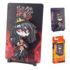<p><strong>FiGGYZ Helluva Boss – Octavia</strong> brings the moody Ars Goetia princess from the hit animated series to life in bold magnetic pixel-art style. This collectible features a layered display design with a reversible metal backdrop and MagMount compatibility, giving fans multiple ways to showcase Octavia on a shelf, desk, wall, or other magnetic surface.</p>
<p>Standing approximately 4.3 inches tall, Octavia is a compact display piece for Helluva Boss fans, animation collectors, and pop culture e