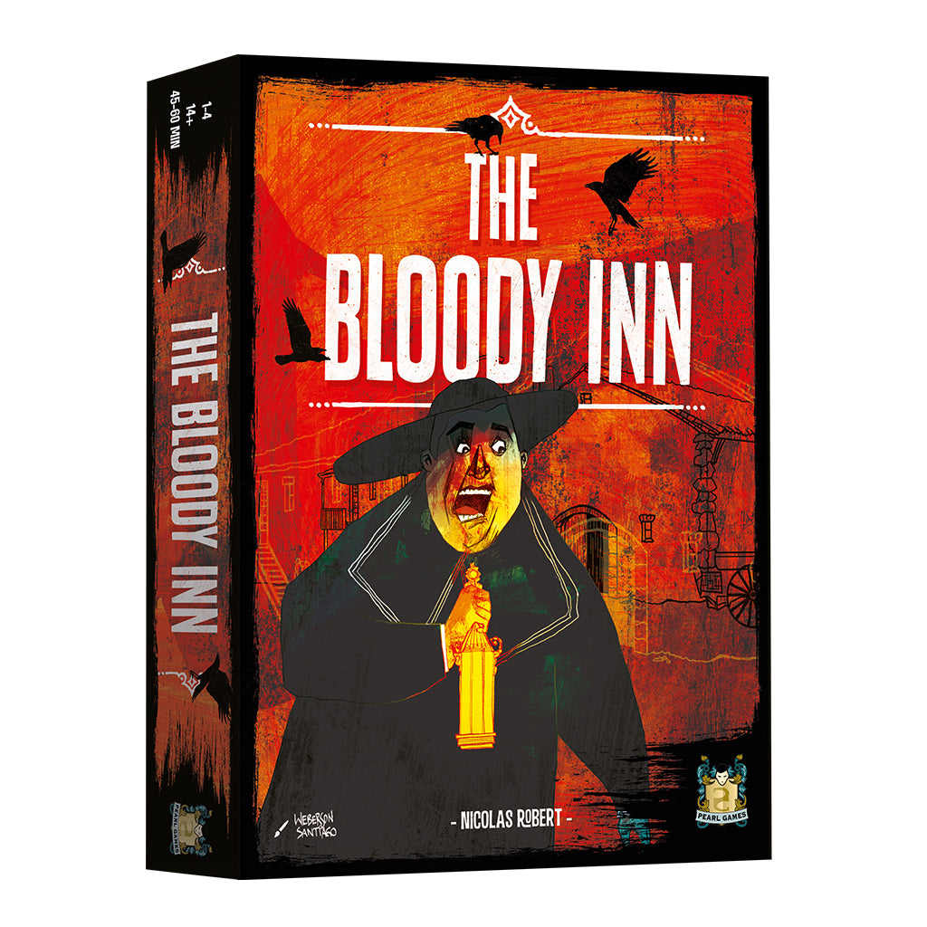 It's 1831 in Peyrebeille, France. Times are tough for the common man, and it's all the family can do to make ends meet as lowly innkeepers. Soon, they hatch a diabolical plan to prey upon the wealthy travelers who frequent the establishment!
Enter the macabre humor and clever gameplay of The Bloody Inn, a devilish game that pits family members against each other in a battle to see who can walk away with the most francs. No crime is too sinister, and no traveler is safe! Will you bribe some guests to help y