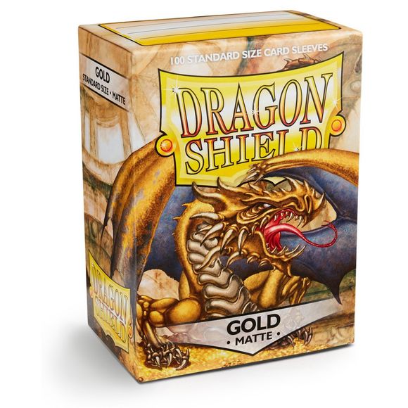 Dragon Shield - Gold - Matte Sleeves Dragon Shield - Gold - Matte Sleeves