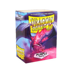 Protect your cards in style with five types of Dragon shield matte sleeves! whether you're participating in a high-caliber tournament or just playing for fun with your friends, you'll want to keep your cards protected from liquids, stains, and chafed edges. Dragon shield matte sleeves come in five distinct colors, and their matte finish allows you to quickly and easily shuffle your deck. Each of these polypropylene sleeves measure 2.64 by 3.58 inches, making them the perfect size to protect your LCG and CCG