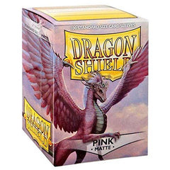 Protect your cards in style with five types of Dragon shield matte sleeves! whether you're participating in a high-caliber tournament or just playing for fun with your friends, you'll want to keep your cards protected from liquids, stains, and chafed edges. Dragon shield matte sleeves come in five distinct colors, and their matte finish allows you to quickly and easily shuffle your deck. Each of these polypropylene sleeves measure 2.64 by 3.58 inches, making them the perfect size to protect your LCG and CCG