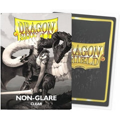The surface of the Non-Glare Matte Clear sleeves looks great on camera while also shielding tired eyes from bright, reflective lights. Non-Glare Matte sleeves are a tactile delight. They have a textured backing for a great hand feel and buttery smooth shuffle feel. Experience the popular feel of Dragon Shield Mattes! Standard size card sleeves for cards sized measuring up to 63x88 mm's (2½"x3½"). Great for TCGs like MTG, Pokémon, Lorcana & Flesh and Blood!