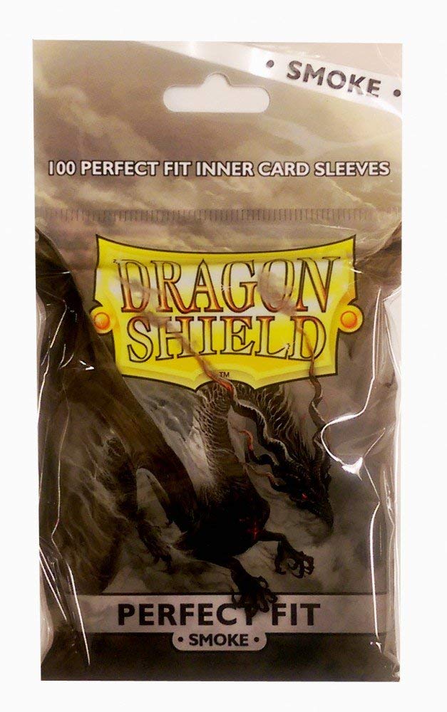Featuring some of the finest in gaming accessories, Arcane Tinmen and Dragon Shield products are top-notch in terms of quality and durability. We understand that your collectible cards are valuable to you and we further understand the need to protect them. With Dragon Shield products, you can rest assured that you are receiving the best protection your cards can get. Perfect Fit sleeves are available as Clear with 100% transparency, and as Smoke with one clear side and a semi-translucent back, designed to m