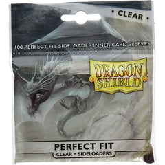 Dragon Shield Perfect Fit Sleeves Sideloader Clear (100) | Galactic Toys & Collectibles