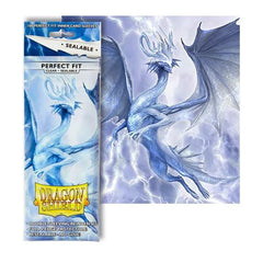 Featuring some of the finest in gaming accessories, Arcane Tinmen and Dragon Shield products are top-notch in terms of quality and durability. We understand that your collectible cards are valuable to you and we further understand the need to protect them. With Dragon Shield products, you can rest assured that you are receiving the best protection your cards can get. Perfect Fit sleeves are available as Clear with 100% transparency, and as Smoke with one clear side and a semi-translucent back, designed to m